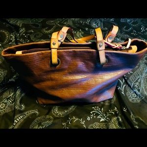 Large leather Dooney & Bourke Bag